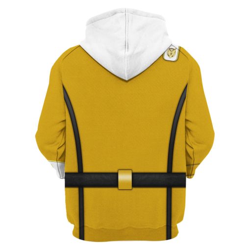 Wrath Of Khan Kirk Spock Starfleet Yellow T-shirt Hoodie Sweatpants Apparel