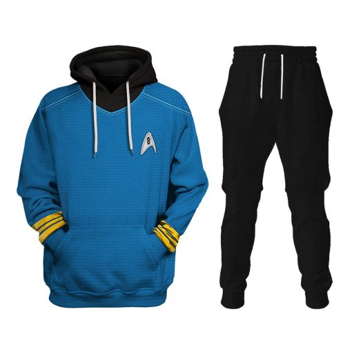 Into Darkness Blue T-shirt Hoodie Sweatpants Apparel