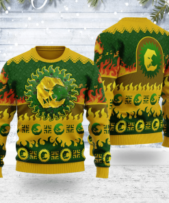 Warhomie Bad Moon Orks Iconic Christmas Sweater