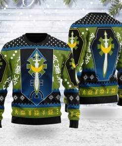 Warhomie Craftworlds Aeldari of Alaitoc Iconic Christmas Sweater