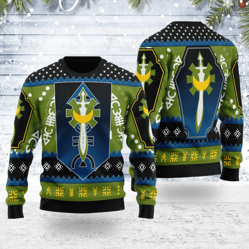 Warhomie Craftworlds Aeldari of Alaitoc Iconic Christmas Sweater