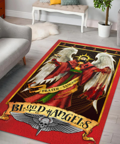 Blood Angel Warhammer Rug