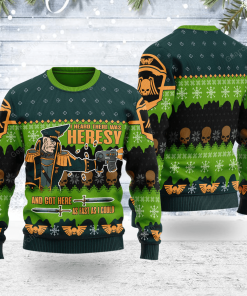 Warhomie Colonel Commissar Ibram Gaunt Iconic Christmas Sweater