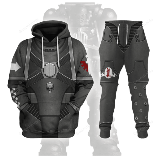 Pre-Heresy Dark Angels in Mark IV Maximus Power Armour T-shirt Hoodie Sweatpants Cosplay