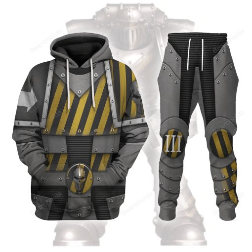 The Iron Warriors Legion Colour Scheme T-shirt Hoodie Sweatpants Cosplay