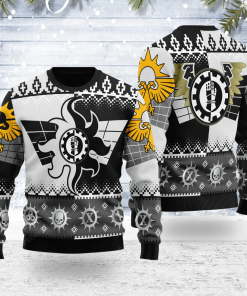 Warhomie Iron Hands Iconic Christmas Sweater