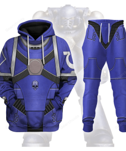 Pre-Heresy Ultramarines in Mark IV Maximus Power Armor T-shirt Hoodie Sweatpants Cosplay