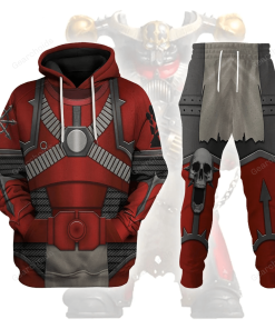 Red Corsairs Warband Colour Scheme T-shirt Hoodie Sweatpants Cosplay