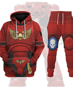 Space Marines Blood Angels V2 T-shirt Hoodie Sweatpants Cosplay