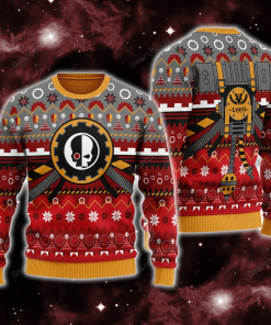 Warhomie Adeptus Mechanicus Iconic Christmas Sweater