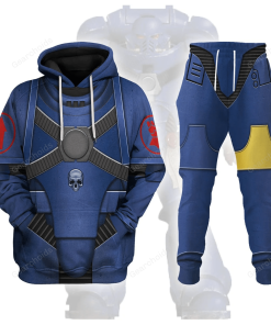 Crimson Fists Mark IV Maximus Power Armor T-shirt Hoodie Sweatpants Cosplay