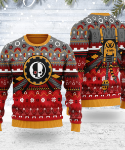 Warhomie Adeptus Mechanicus Iconic Christmas Sweater