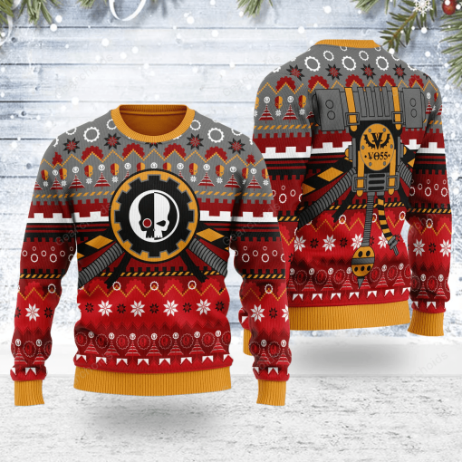 Warhomie Adeptus Mechanicus Iconic Christmas Sweater