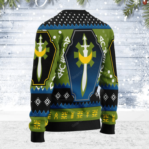 Warhomie Craftworlds Aeldari of Alaitoc Iconic Christmas Sweater