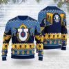 Warhomie Ultramarine Iconic Christmas Sweater