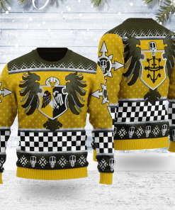 Warhomie Imperial Knights House Hawkshroud Iconic Christmas Sweater