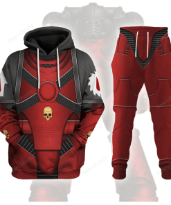 Pre-Heresy Flesh Tearers in Mark IV Maximus Power Armor T-shirt Hoodie Sweatpants Cosplay