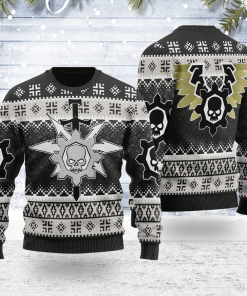 Warhomie Chaos Knights House Vextrix Iconic Christmas Sweater