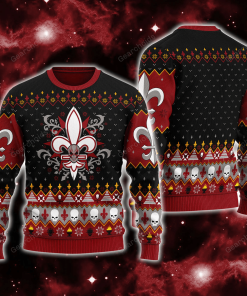 Warhomie Eight Sisters Slaying Iconic Christmas Sweater