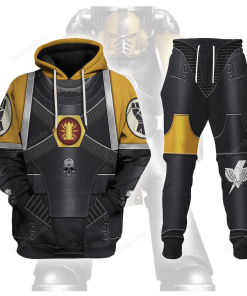 Pre-Heresy Imperial Fists in Mark IV Maximus Power Armor T-shirt Hoodie Sweatpants Cosplay