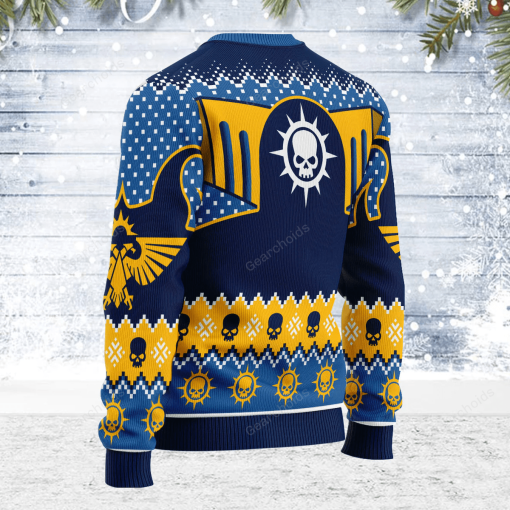 Warhomie Ultramarine Iconic Christmas Sweater