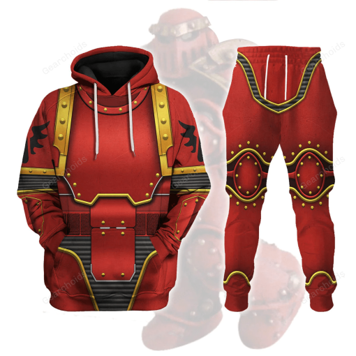 Blood Angels In Mark III Power Armor T-shirt Hoodie Sweatpants Cosplay