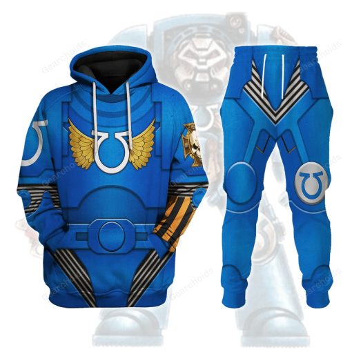 Terminator Armor Ultramarines T-shirt Hoodie Sweatpants Cosplay