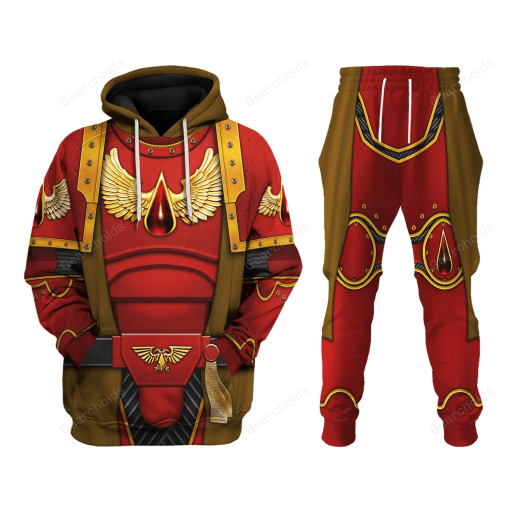 Blood Angels Brown Robe T-shirt Hoodie Sweatpants Cosplay