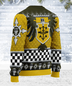 Warhomie Imperial Knights House Hawkshroud Iconic Christmas Sweater