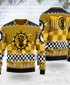 Warhomie Imperial Fists Iconic Christmas Sweater