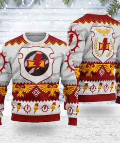 Warhomie White Scars Iconic Christmas Sweater