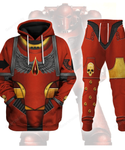 Pre-Heresy Blood Angels in Mark IV Maximus Power Armor T-shirt Hoodie Sweatpants Cosplay