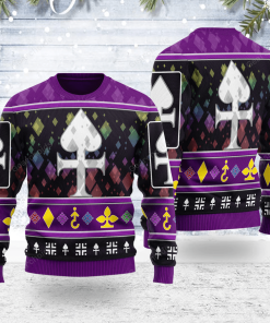 Warhomie Masque of the Midnight Sorrow Iconic Christmas Sweater