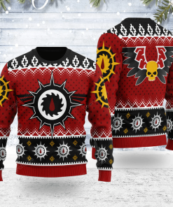 Warhomie Flesh Tearers Iconic Christmas Sweater