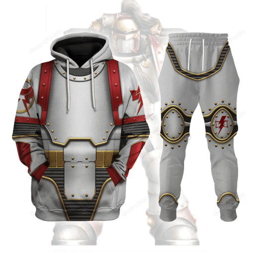 White Scars in Mark III Power Armor T-shirt Cotton Hoodie Sweatpants Cosplay