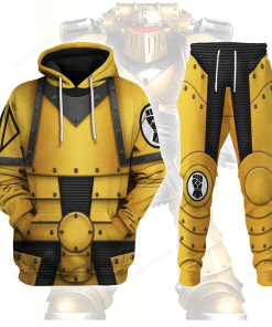 Pre-Heresy Imperial Fists in Mark II Crusade T-shirt Hoodie Sweatpants Cosplay