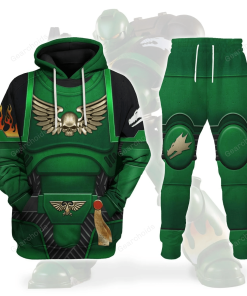 Space Marines Salamanders T-shirt Hoodie Sweatpants Cosplay