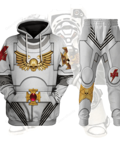 Terminator Armor White Scars T-shirt Hoodie Sweatpants Cosplay