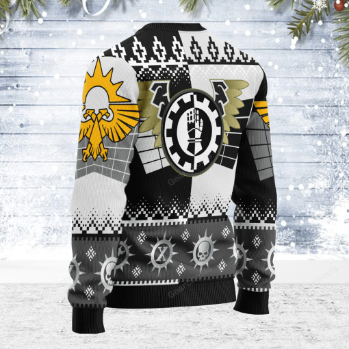 Warhomie Iron Hands Iconic Christmas Sweater