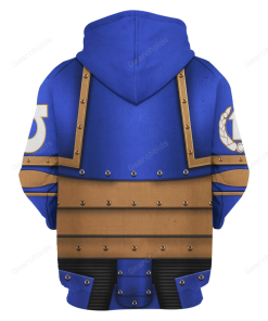 Pre-Heresy Ultramarines Legion in Mark II Crusade T-shirt Hoodie Sweatpants Cosplay