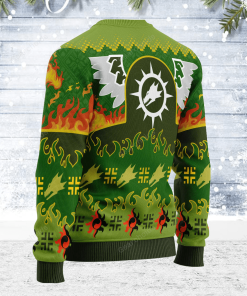 Warhomie Salamanders Iconic Christmas Sweater