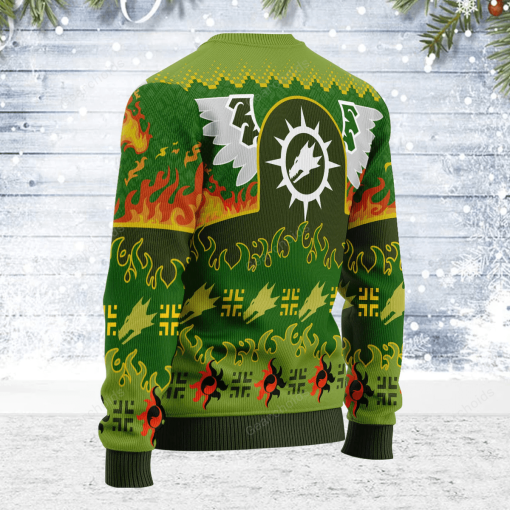 Warhomie Salamanders Iconic Christmas Sweater