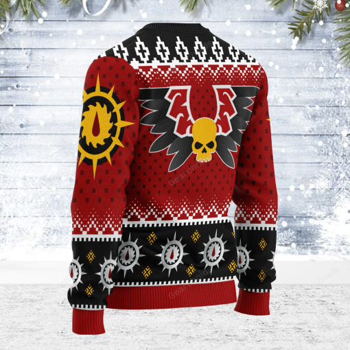 Warhomie Flesh Tearers Iconic Christmas Sweater