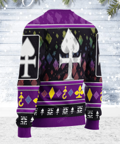 Warhomie Masque of the Midnight Sorrow Iconic Christmas Sweater