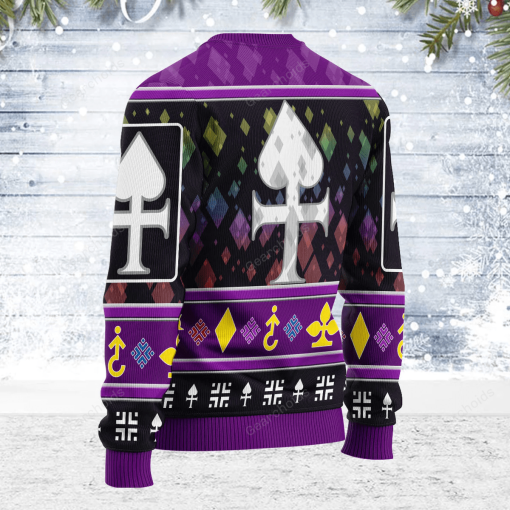 Warhomie Masque of the Midnight Sorrow Iconic Christmas Sweater