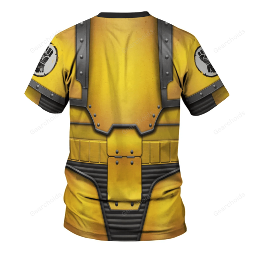 Imperial Fists in Mark III Power Armor T-shirt Hoodie Sweatpants Cosplay