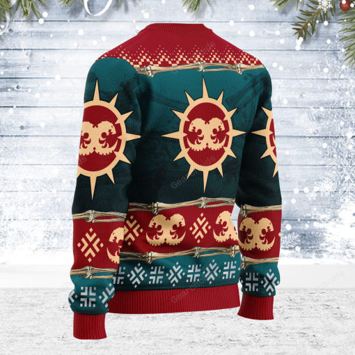 Warhomie Hive Fleet Behemoth Iconic Christmas Sweater