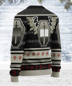 Warhomie Grey Knights Iconic Christmas Sweater