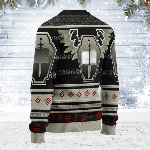 Warhomie Grey Knights Iconic Christmas Sweater