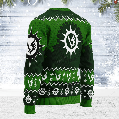 Warhomie Dark Angels Iconic Christmas Sweater